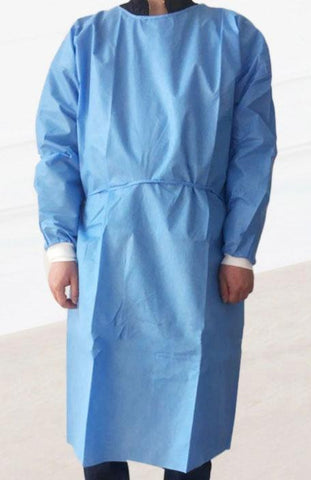 Autoclavable Non-Woven Isolation Gown (SMMS 4-Layer) -ATOMO Dental Supplies