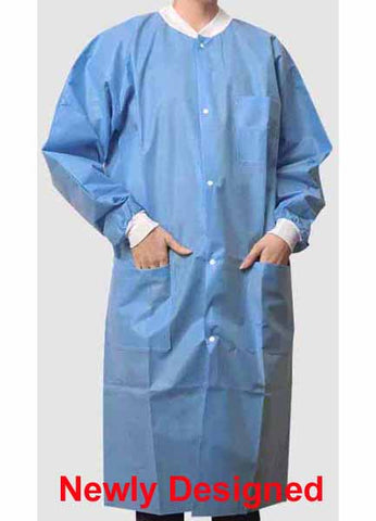 Premium SMMS Isolation Lab Coat - ATOMO Dental Supplies